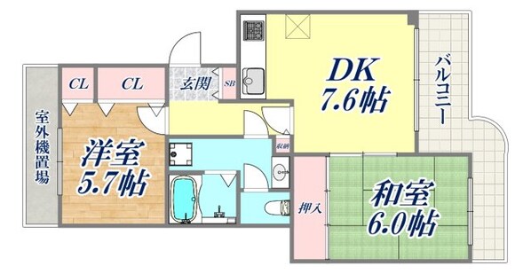 パーク・ハイム上御影の物件間取画像